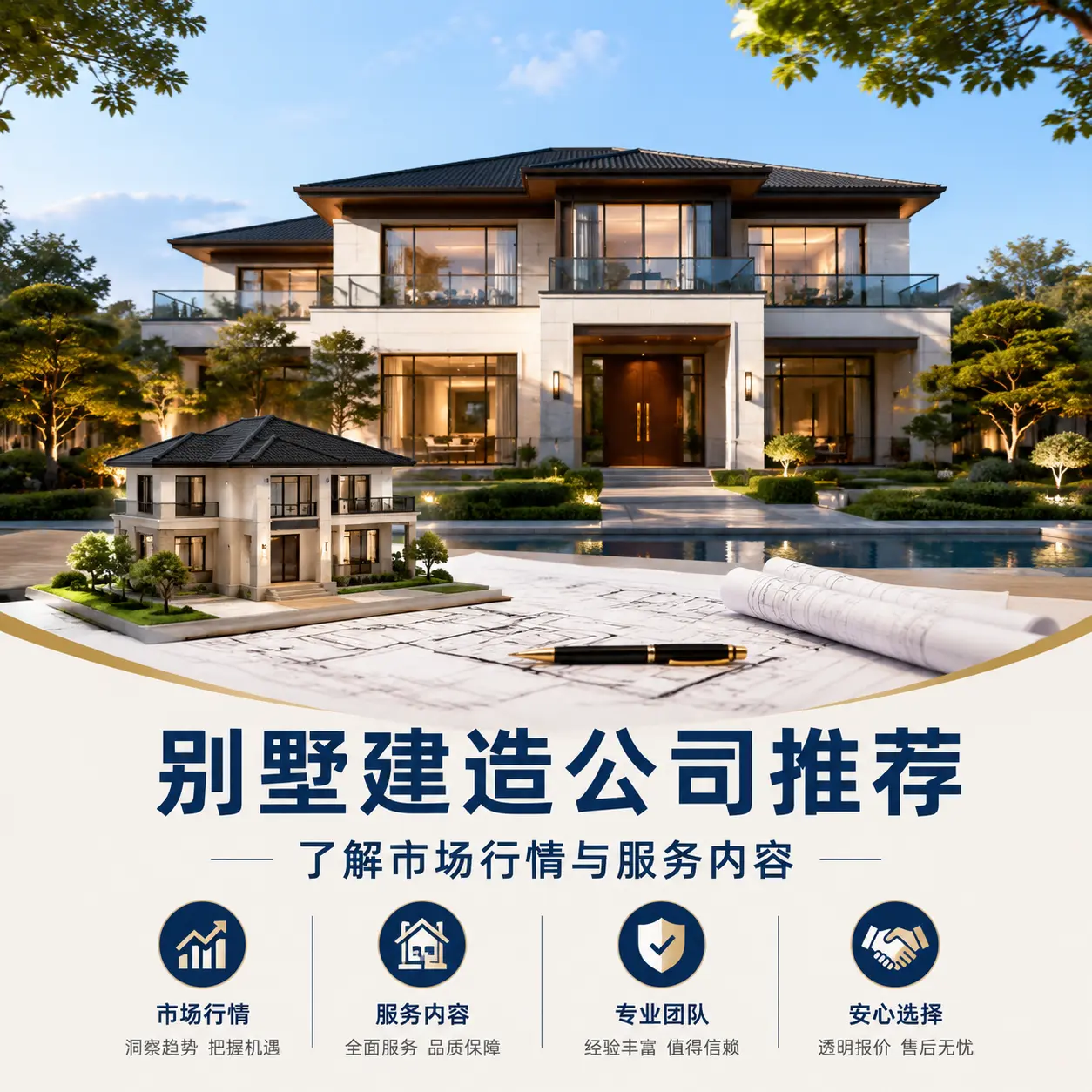 务川 别墅建造公司推荐：了解市场行情与服务内容