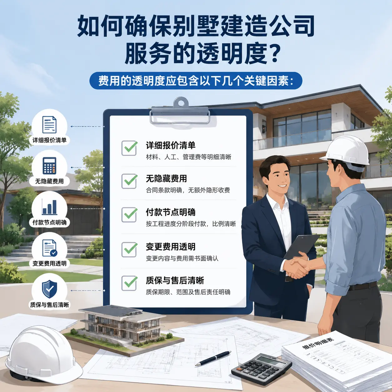 在 务川 如何确保别墅建造公司服务的透明度?