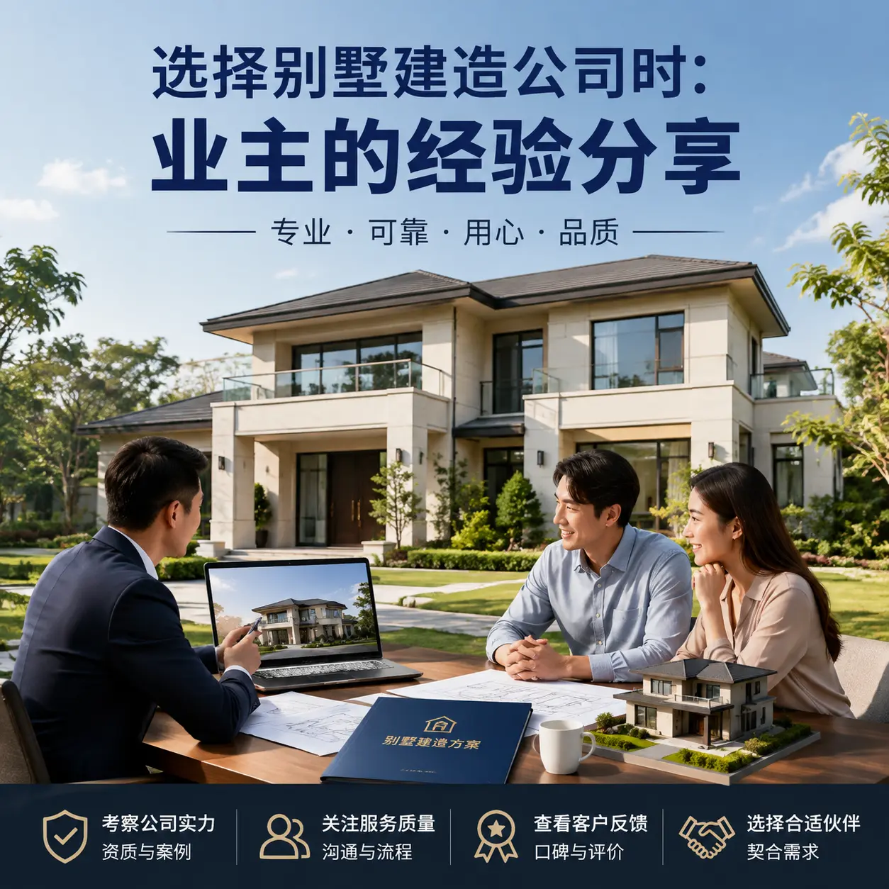 选择别墅建造公司时: 务川 业主的经验分享