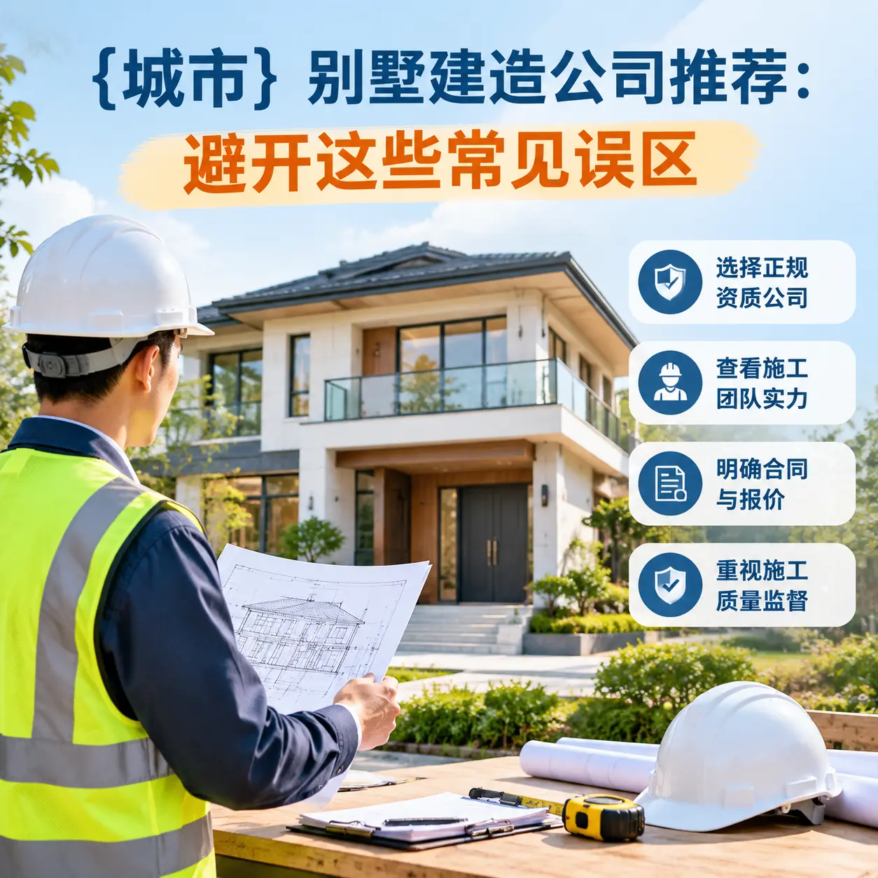 务川 别墅建造公司推荐：避开这些常见误区
