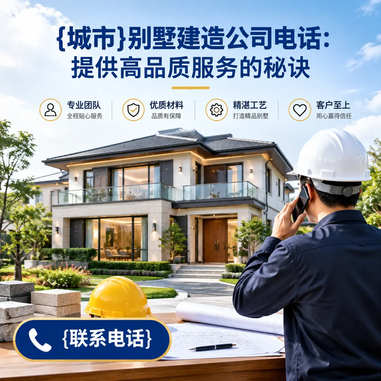 务川别墅建造公司电话：提供高品质服务的秘诀