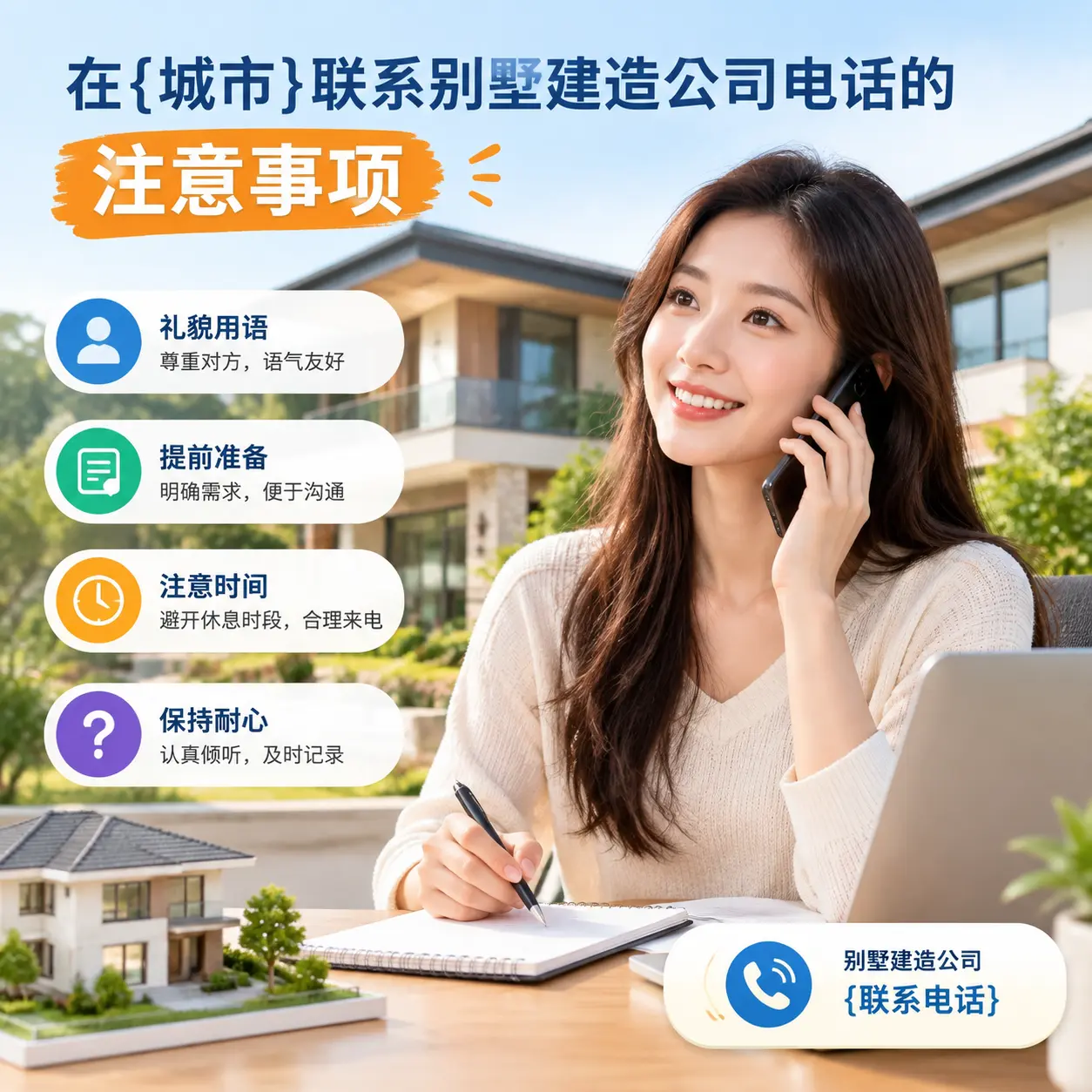 在务川联系别墅建造公司电话的注意事项