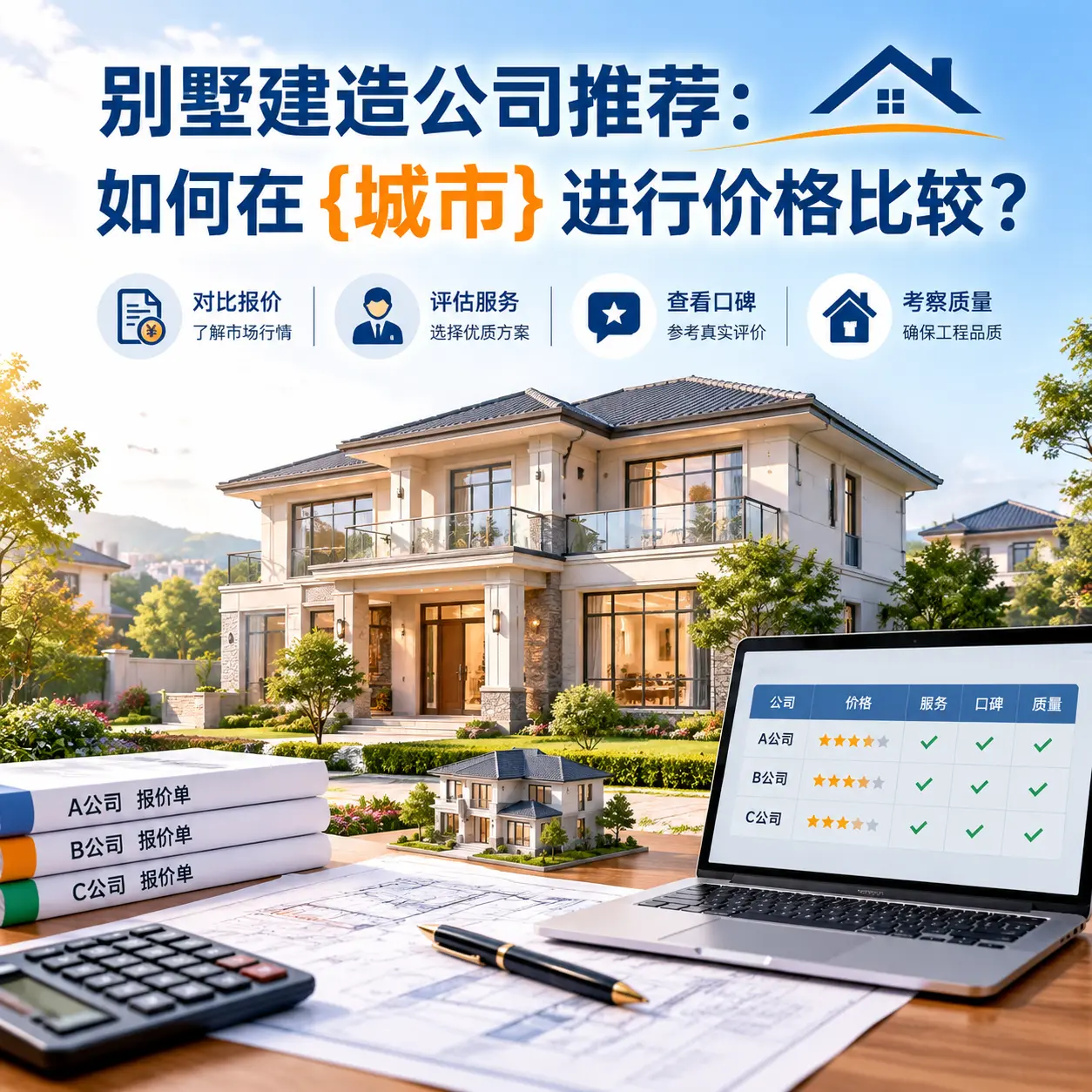 别墅建造公司推荐:如何在 务川 进行价格比较?