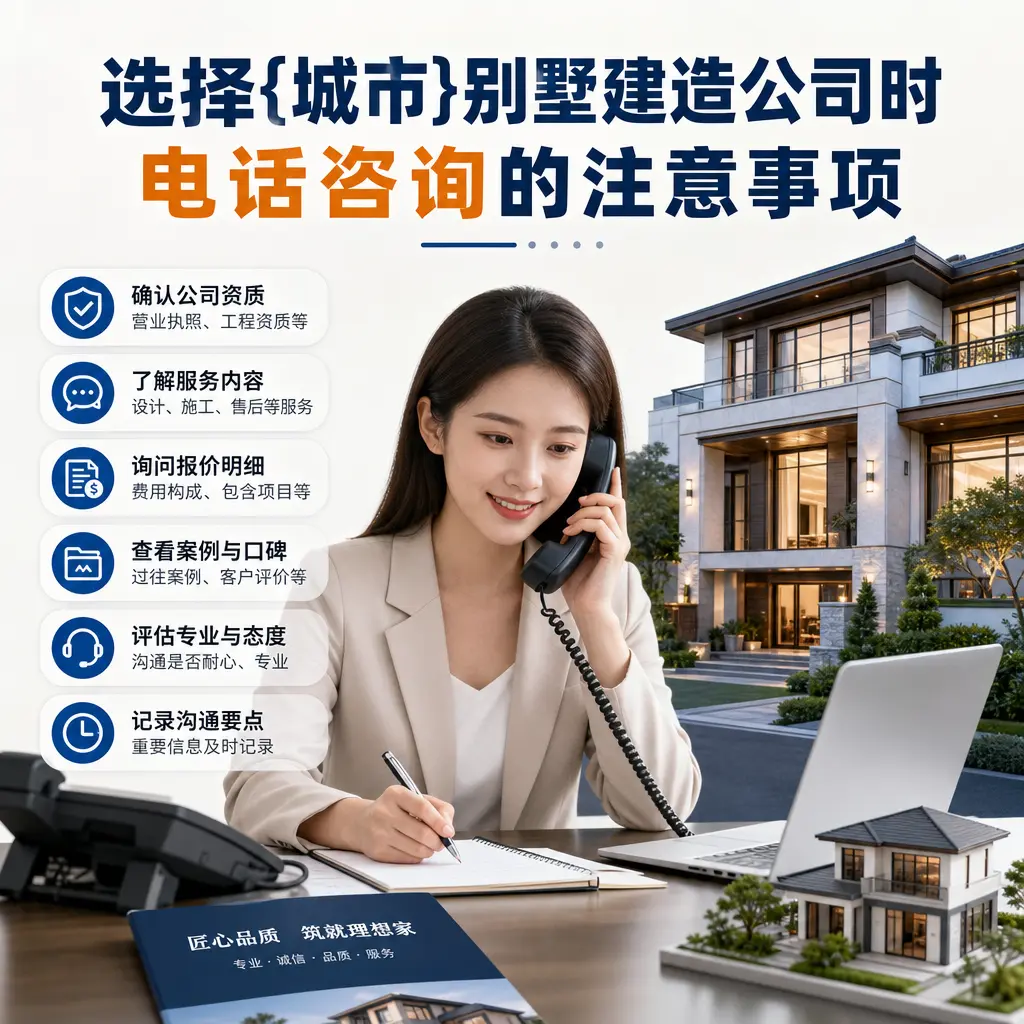 选择务川别墅建造公司时，电话咨询的注意事项