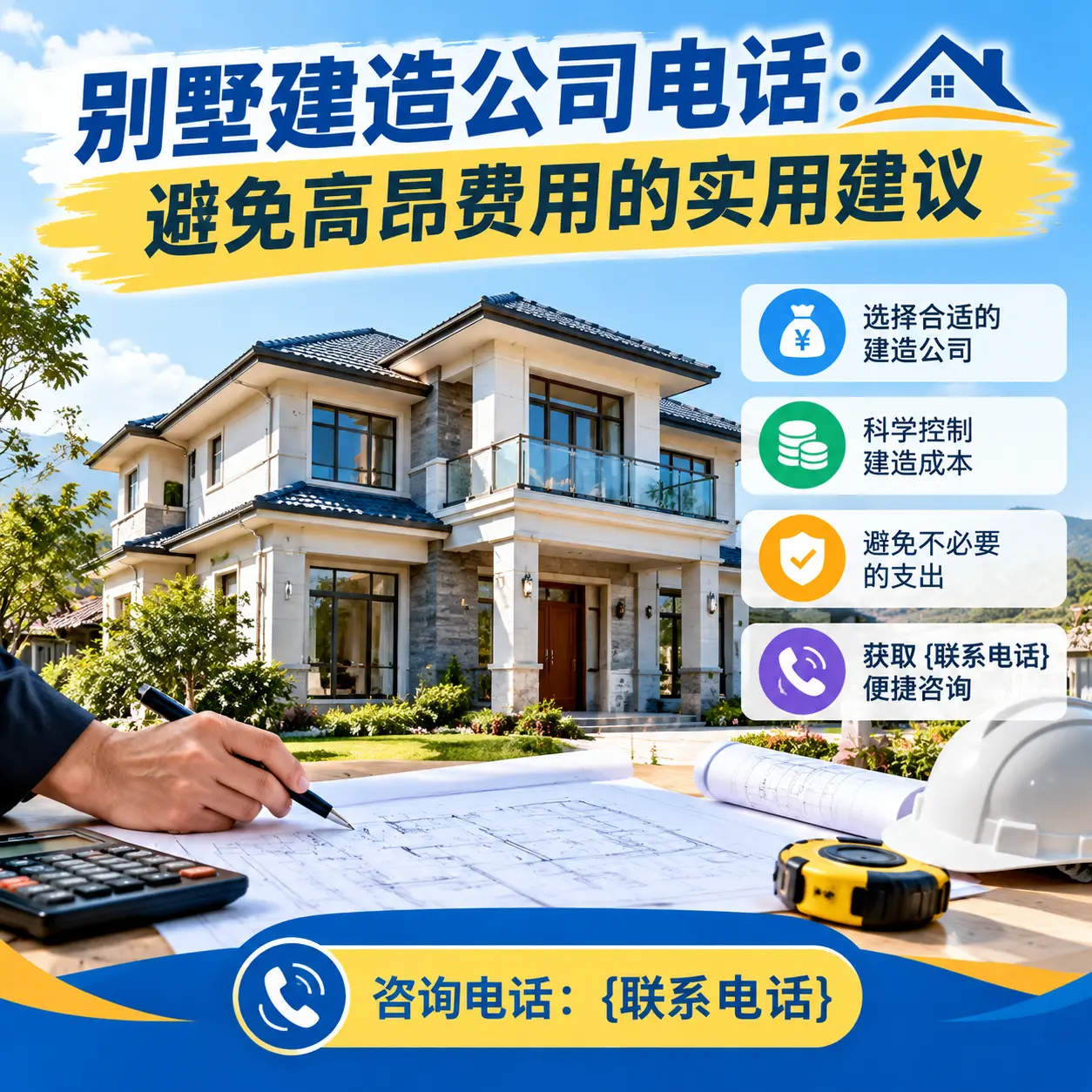 务川别墅建造公司电话:避免高昂费用的实用建议
