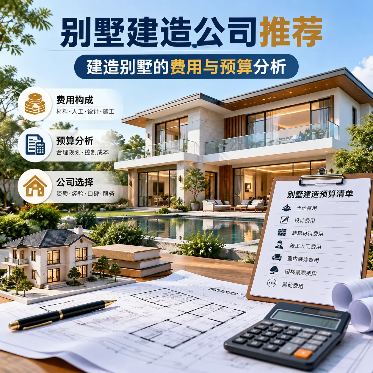 别墅建造公司推荐: 务川 建造别墅的费用与预算分析