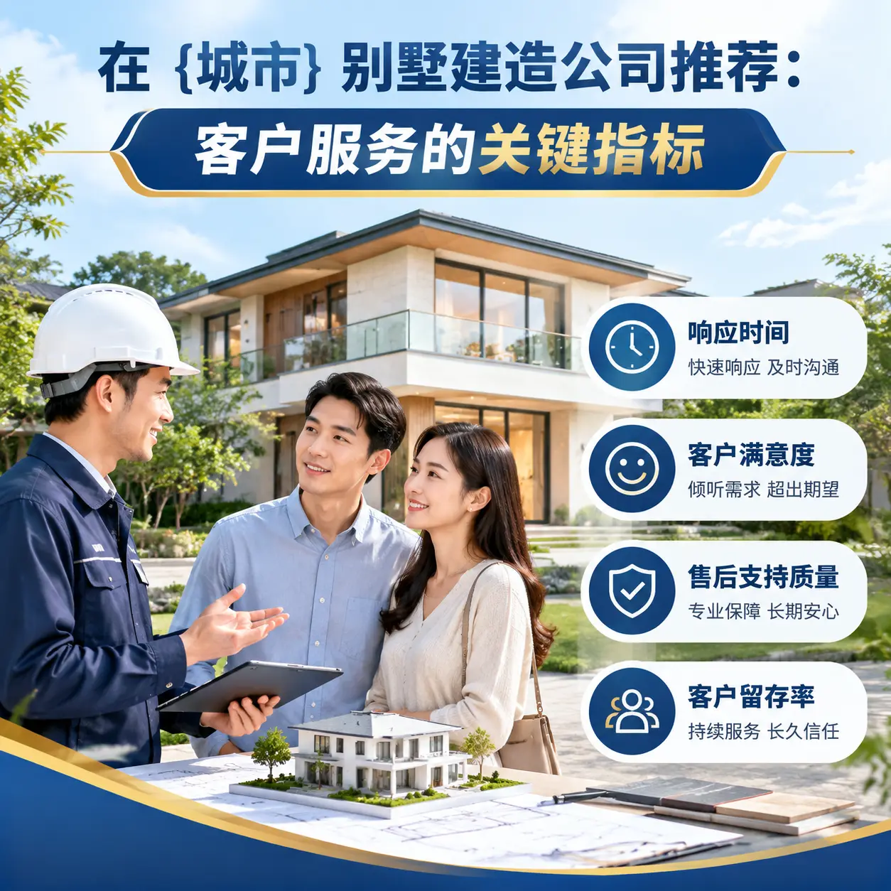 在 务川 别墅建造公司推荐:客户服务的关键指标