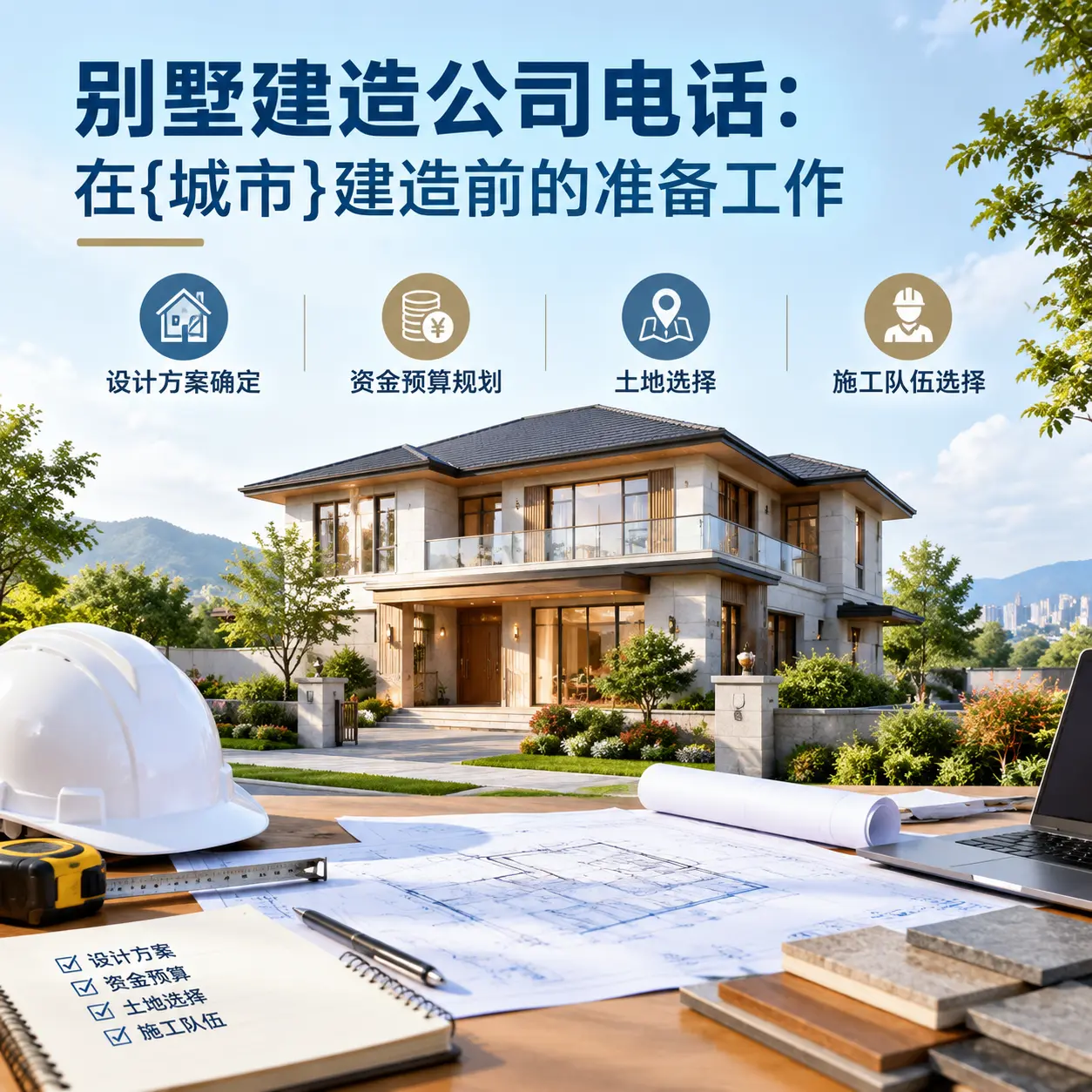 别墅建造公司电话：在务川建造前的准备工作