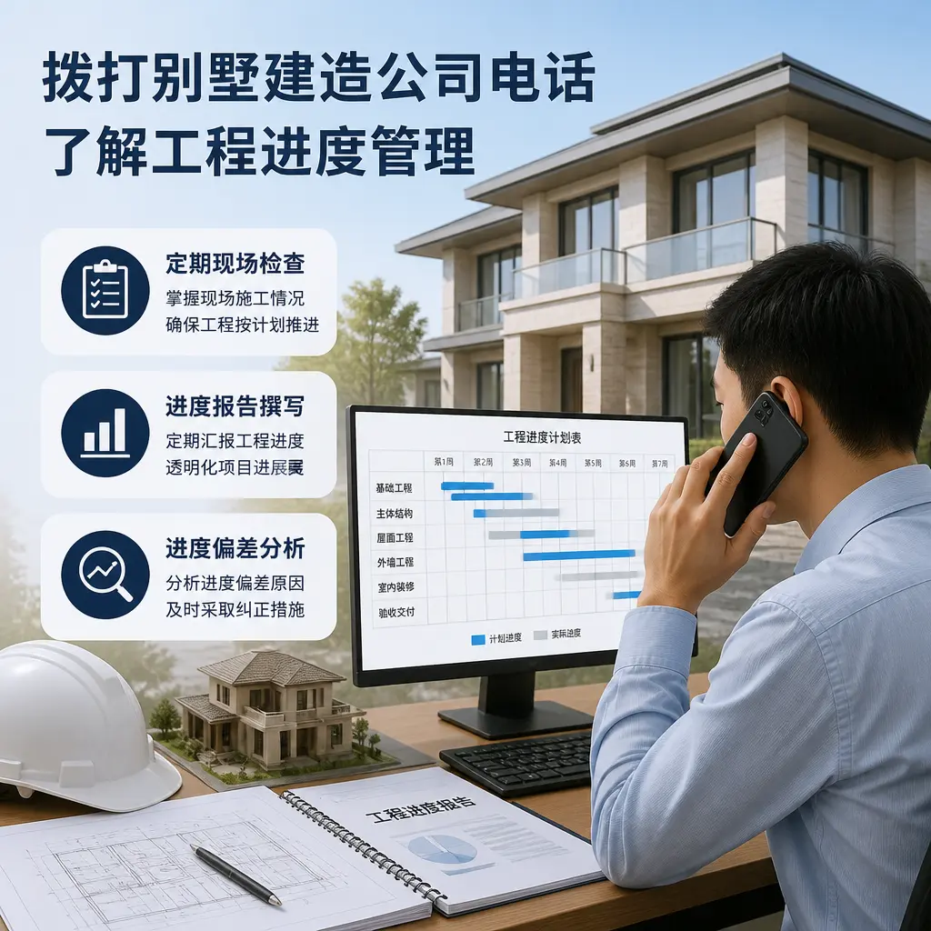 拨打务川别墅建造公司电话,了解工程进度管理