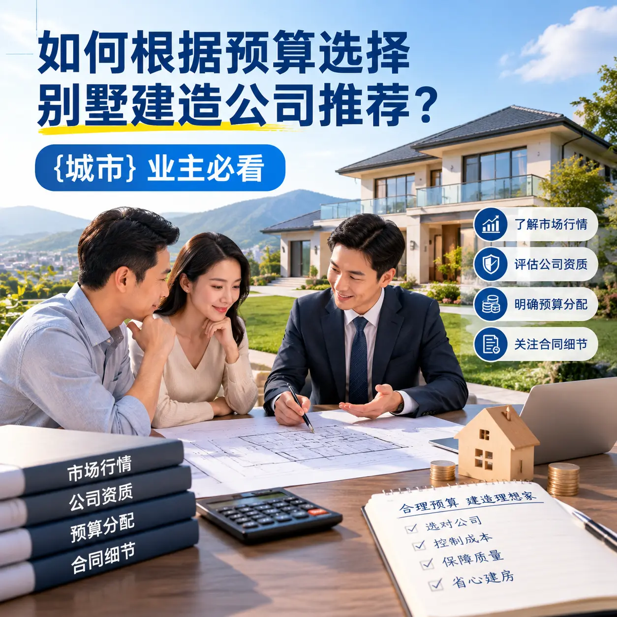 如何根据预算选择别墅建造公司推荐? 务川 业主必看