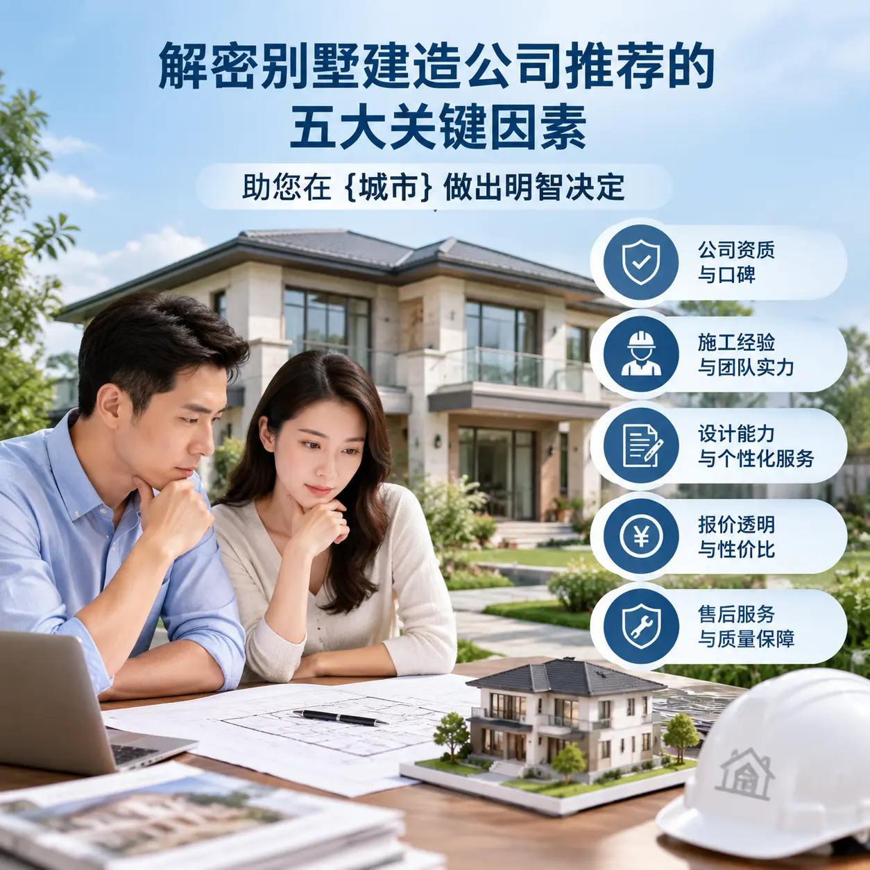 解密别墅建造公司推荐的五大关键因素,助您在 务川 做出明智决定