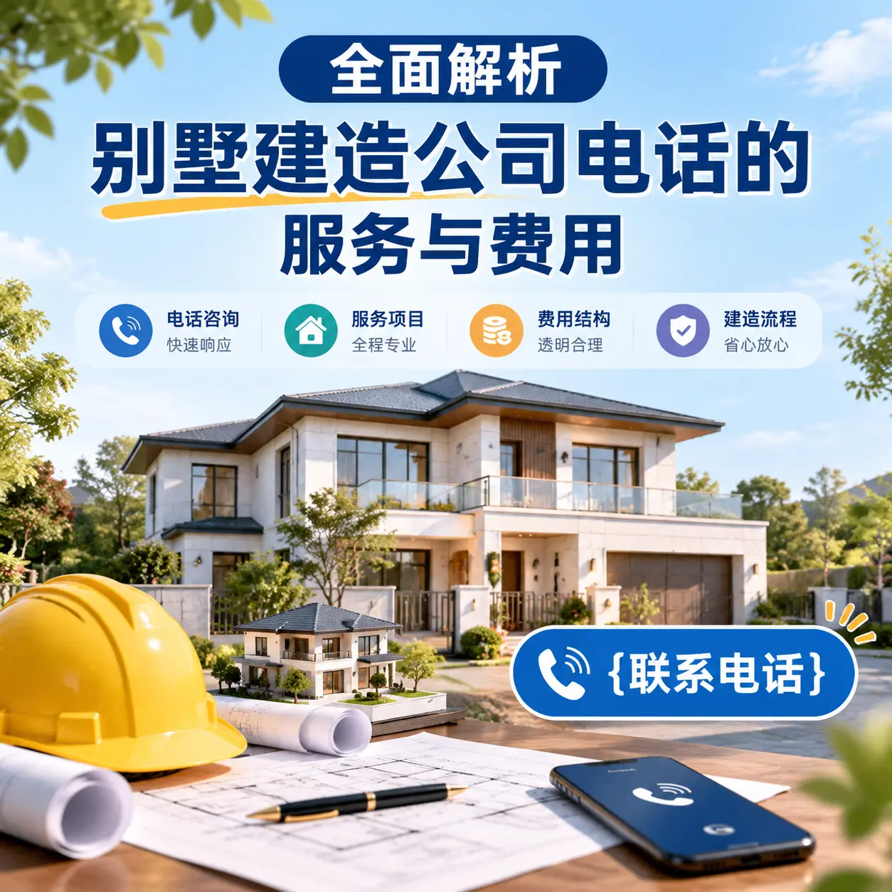 全面解析务川别墅建造公司电话的服务与费用